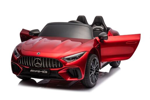 Licencirani auto na akumulator Mercedes AMG SL63 crveni lakirani