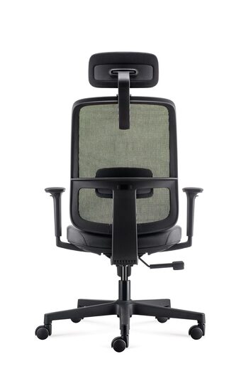 Ergovision Ergo Basic 05, uredska stolica, crno/zelena