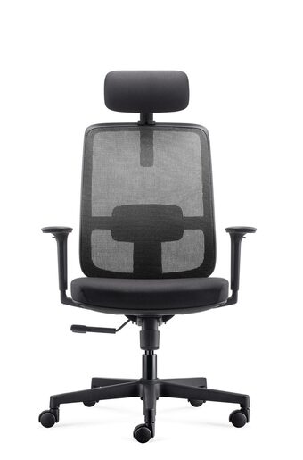 Ergovision Ergo Basic 02, uredska stolica, crna