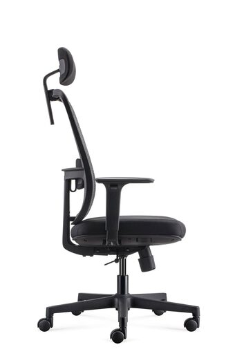 Ergovision Ergo Basic 02, uredska stolica, crna