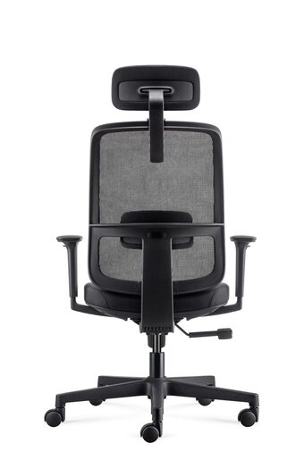 Ergovision Ergo Basic 02, uredska stolica, crna