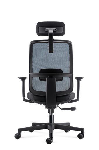 Ergovision Ergo Basic 06, uredska stolica, crno/plava