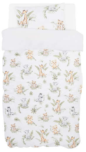 Bubaba by FreeOn posteljina, 2-djelna, safari životinje