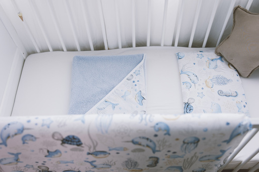 Bubaba by FreeOn posteljina, 2-djelna, morski svijet