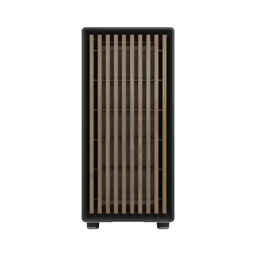 Kućište Fractal North Chalk White TG Clear Tint, bijelo