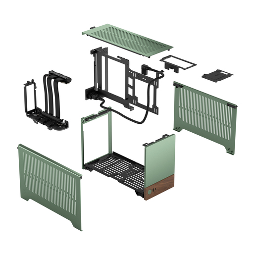 Kućište Fractal Terra Jade mITX, zeleno