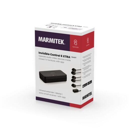 MARMITEK Invisible Control 6 XTRA infracrveni ekstender, blaster, ekstra mali prijemnik