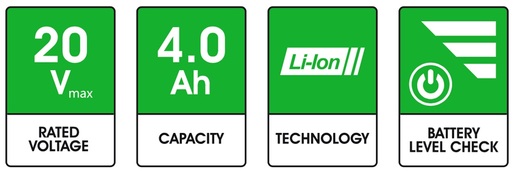 ADK baterija SF8M12505 20 V Li-Ion 4.0 Ah