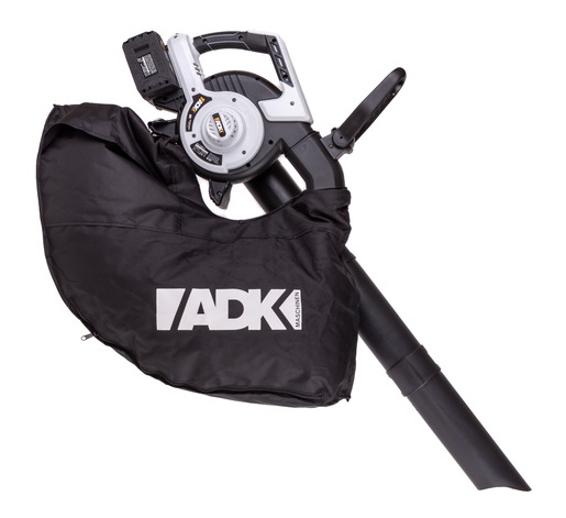 ADK akumulatorski puhač/usisavač za lišće SF8A512 40 V, baterija 2x4 Ah, brzi punjač dvostruki