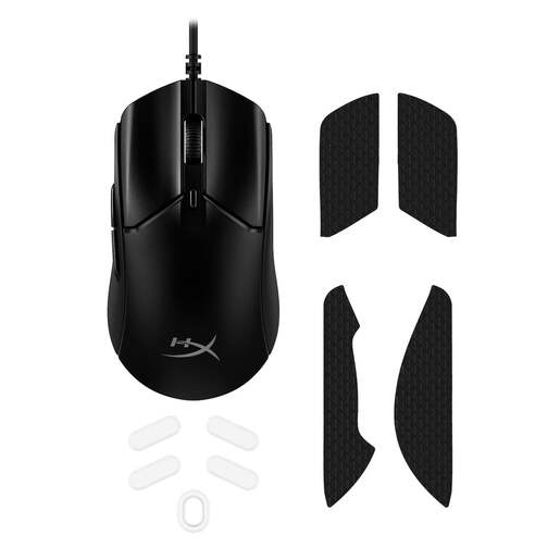 HyperX Pulsefire Haste 2 gaming miš, žičani, crni (6N0A7AA)