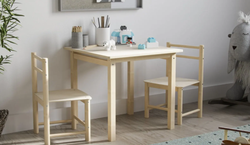 Drveni stol i stolice - ECO