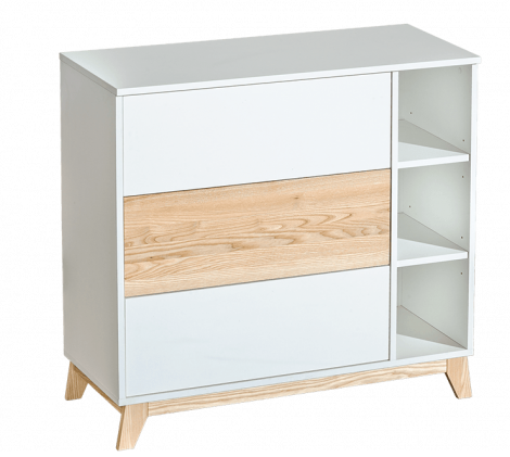 Komoda za previjanje 2u1 NORDIK