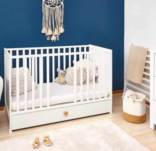 Kinderbet Little Heart s ladicom