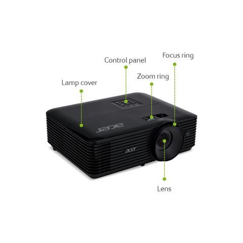 ACER X119H DLP SVGA 4800 Lm 20000:1 EMEA 2.7 Kg EURO Power HDMI