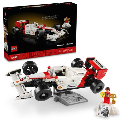 LEGO McLaren MP4/4 i Ayrton Senna 10330