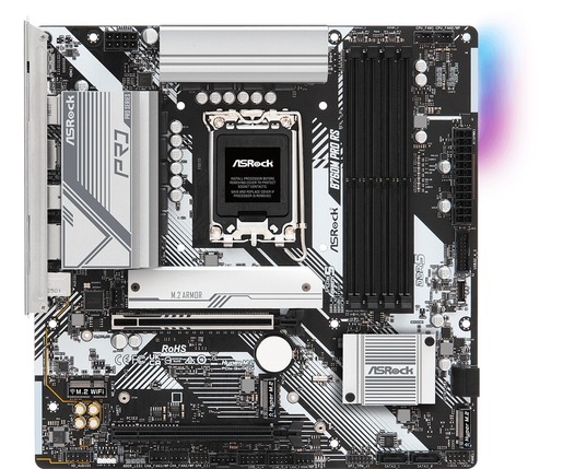 Matična ploča ASrock B760M PRO RS, Intel B760, LGA1700, mATX