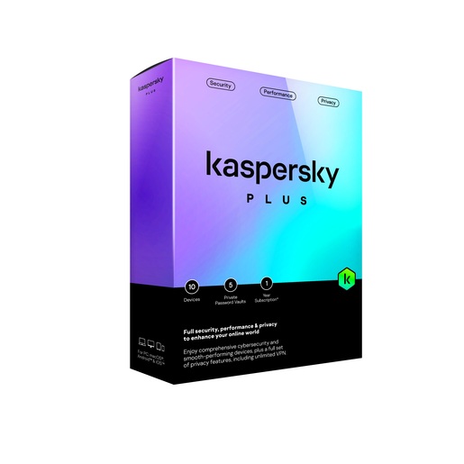 Kaspersky Plus 1dv 1y, za 1 računalo 1 godina