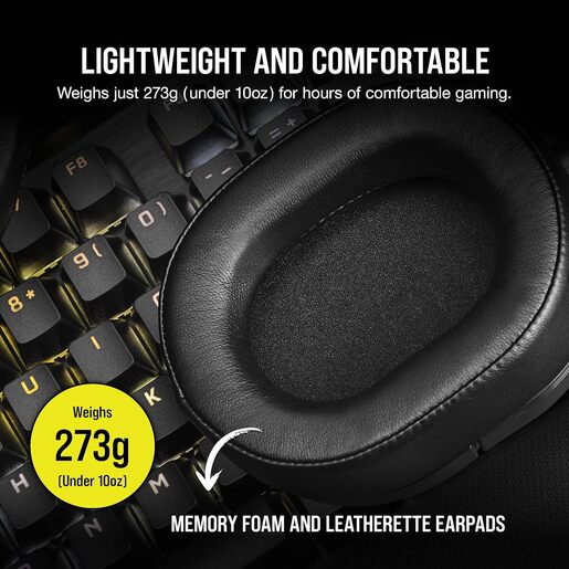 Corsair HS55 Surround, žičane gaming slušalice, crne (CA-9011265-EU)