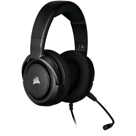Corsair HS35 Stereo, žičane gaming slušalice, crne (CA-9011195-EU)
