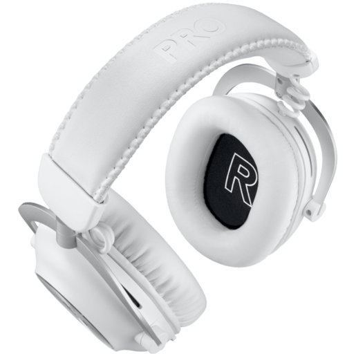 Logitech G Pro X2 Lightspeed, bežične gaming slušalice, bijele (981-001269)