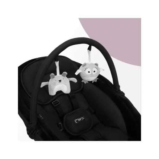 MoMi električna ljuljačka LAMI - KENANI ONYX, crna