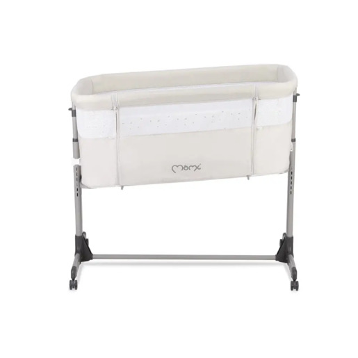 MoMi REVO 2u1 krevetić, svijetlo sivi