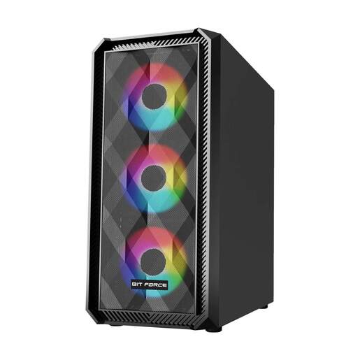 Kućište Bit Force Paladin CF-4 LED, crno