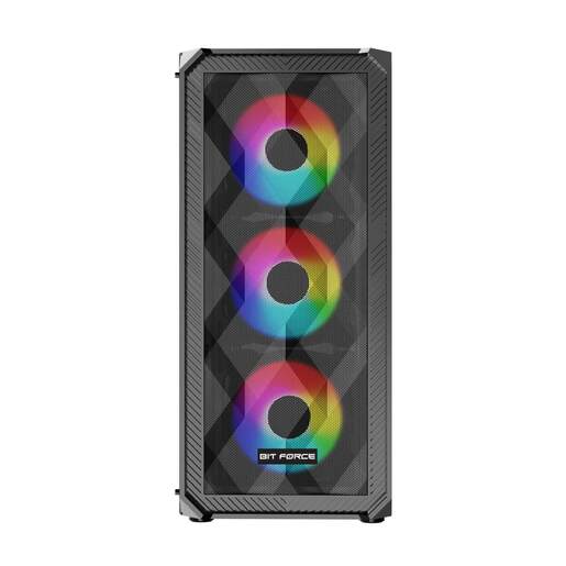 Kućište Bit Force Paladin CF-4 LED, crno