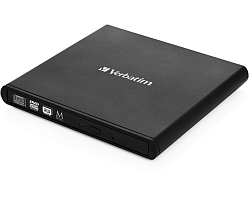 Eksterni optički uređaj Verbatim, DVD±RW, Crni, USB2.0 (V098938)