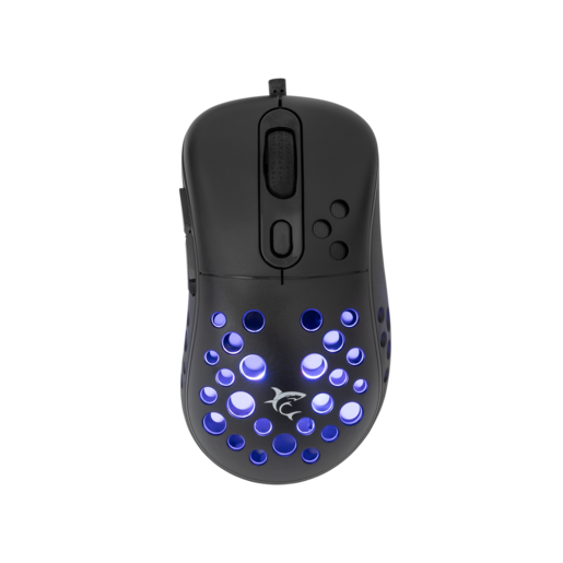 White Shark miš GM-5013 AZRAEL, 12.800 DPI, crni