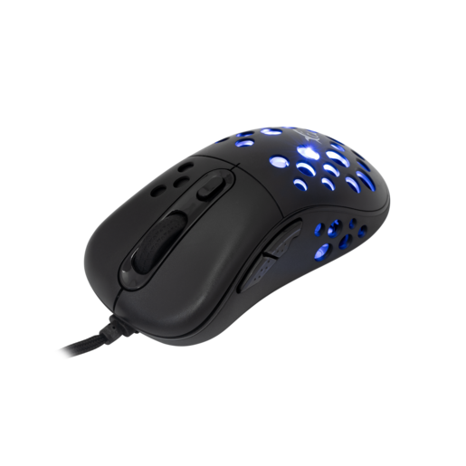 White Shark miš GM-5013 AZRAEL, 12.800 DPI, crni