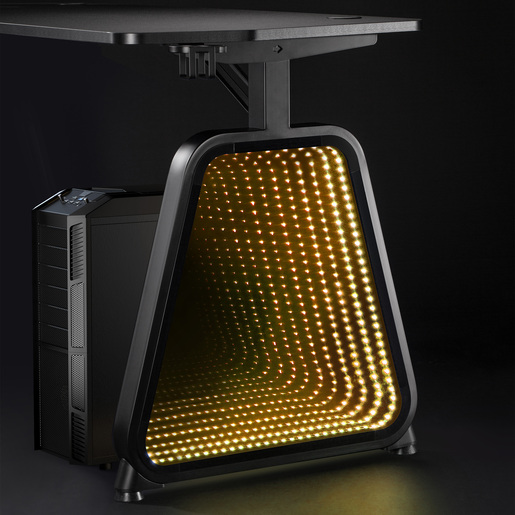 White Shark MEDUSA, gaming stol, crni