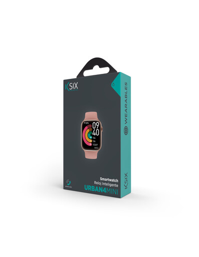 KSIX smartwatch Urban 4 mini rozi, pametni sat