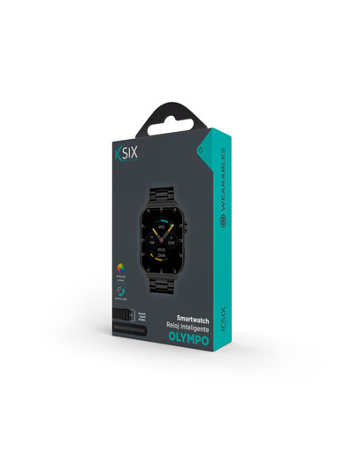 KSIX smartwatch Olympo crni, pametni sat
