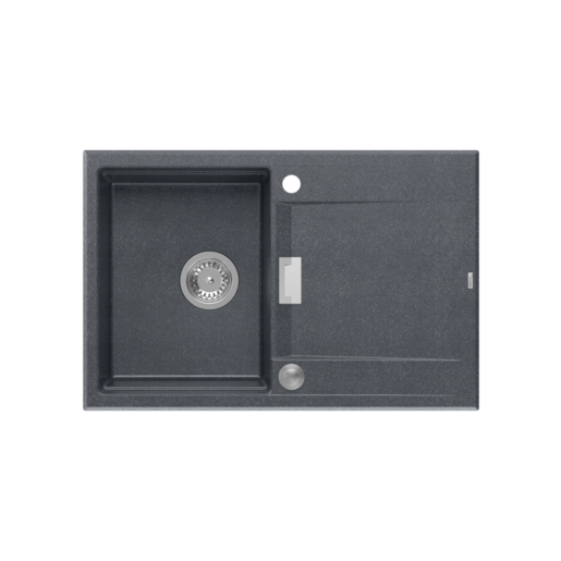 Quadron sudoper OWEN 111, antracit/čelik s daljinskim upravljanjem