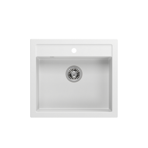 Quadron sudoper BILL 110, snježno bijela/čelik