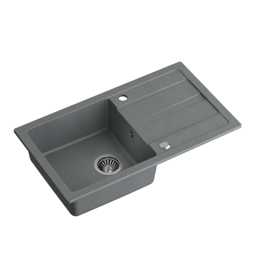 Quadron set READY MAX, srebrno siva