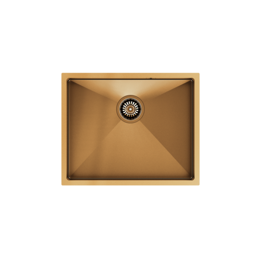 Quadron sudoper ANTHONY + nano PVD  bakar, podugradbeni