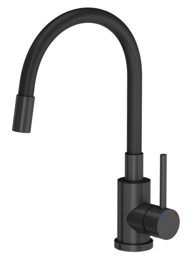 Quadron set READY SMART VERY BLACK, crna s uzorkom