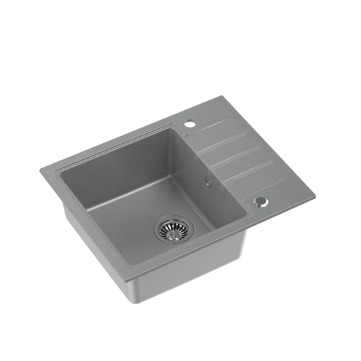 Quadron sudoper PETER 116, srebrno siva/čelik