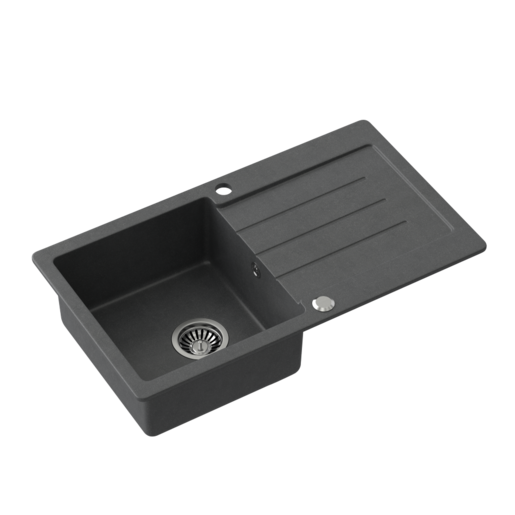 Quadron sudoper JOHNNY 111, crna s uzorkom/čelik