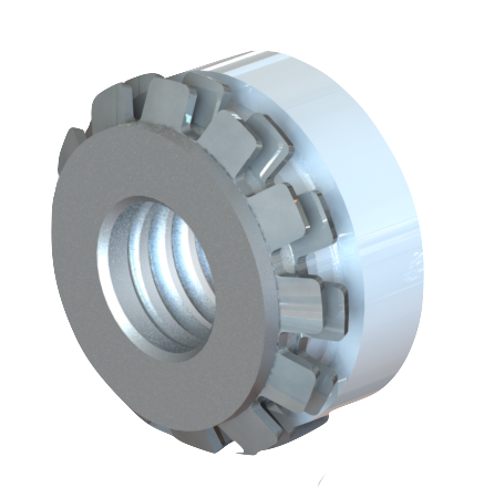 Quadron set za montažu KEEP NUT umetci za podugradbene granitne sudopere, 4 kom