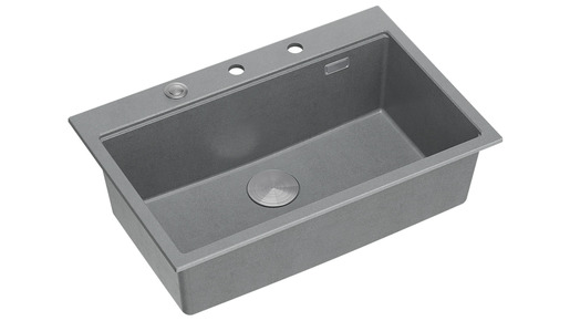 Quadron sudoper MARC WORKSTATION, srebrno siva/čelik s daljinskim upravljanjem