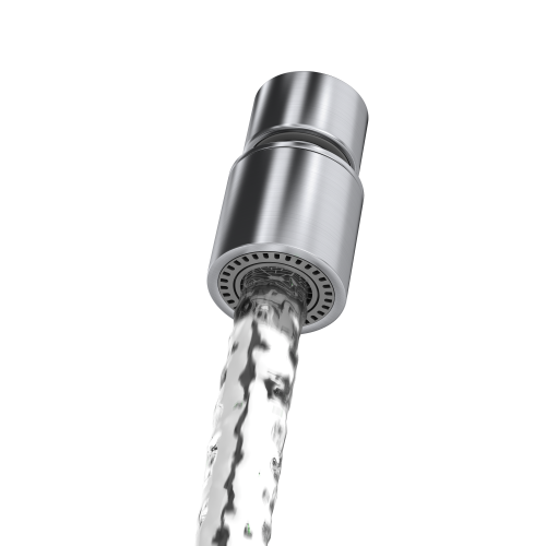 Quadron AERATOR perlator pomični 2-funkcijski s funkcijom tuširanja, čelik