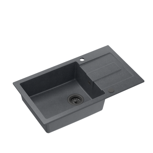 Quadron sudoper CHRISTIAN 136 XL, crna s uzorkom/čisto crna