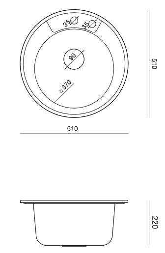 Quadron sudoper MORGAN 210, antracit/čelik s daljinskim upravljanjem
