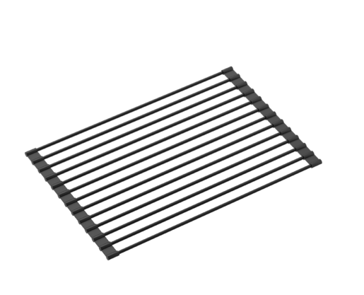 Quadron ROLLMAT rolo ocjedna mreža, crna, 380x250 mm