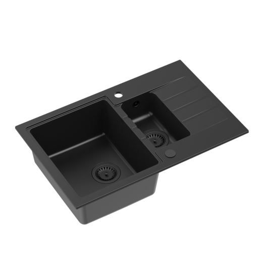 Quadron sudoper PETER 156, čisto crna/čisto crna