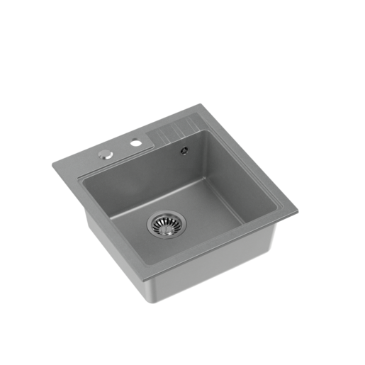 Quadron sudoper PETER 110, srebrno siva/čelik