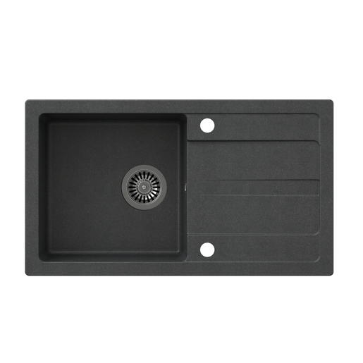 Quadron set READY MAX, crna s uzorkom